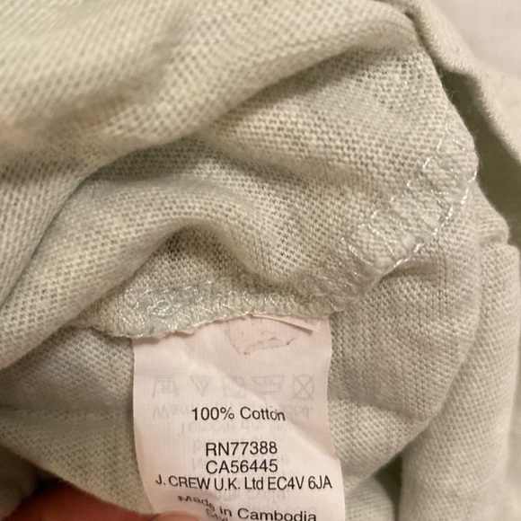 JCrew Factory Cotton Polka Dot T-shirt - Picture 3 of 5